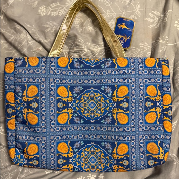 Disney Aladdin Blue and Gold Tote - Picture 3 of 3